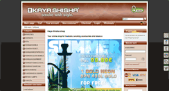 Desktop Screenshot of kaya-shisha.de
