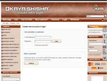 Tablet Screenshot of kaya-shisha.de
